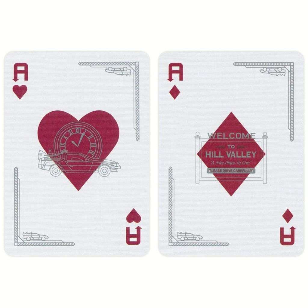 PlayingCardDecks.com-Back to the Future Bicycle Playing Cards