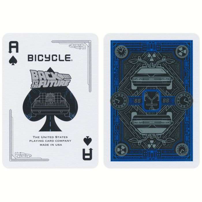 PlayingCardDecks.com-Back to the Future Bicycle Playing Cards