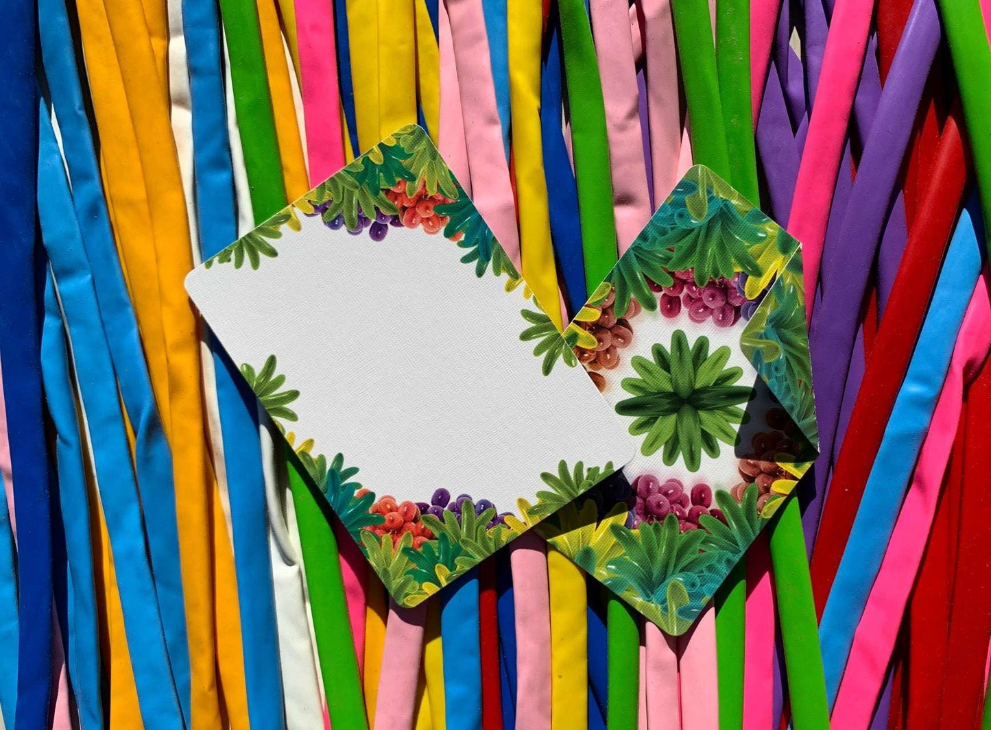 PlayingCardDecks.com-Balloon Jungle Gilded Bicycle Playing Cards