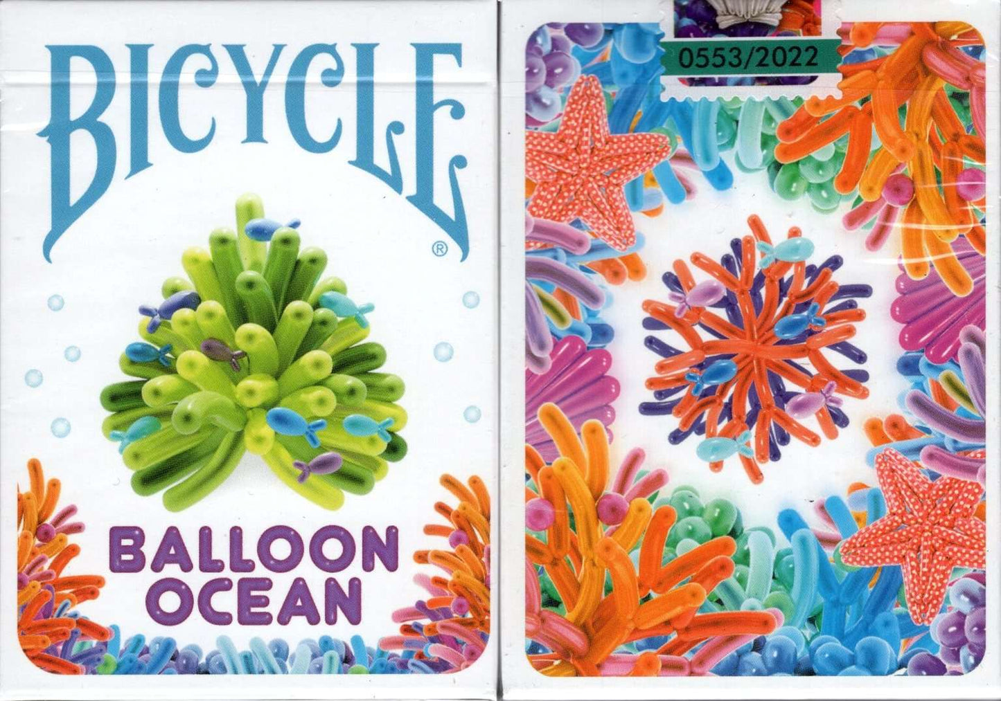 PlayingCardDecks.com-Balloon Ocean Bicycle Playing Cards