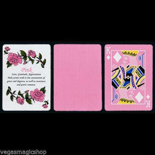 PlayingCardDecks.com-Reverse Fan Pink Back Tally-Ho Playing Cards