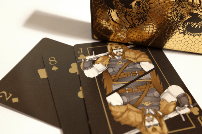 PlayingCardDecks.com-Dragonback Playing Cards NPCC 2 Deck Set