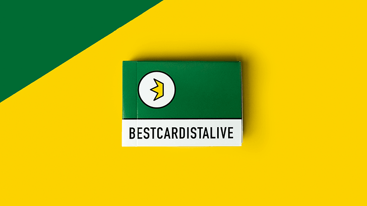 PlayingCardDecks.com-BCA Green Playing Cards USPCC