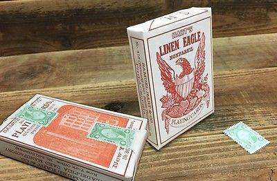 PlayingCardDecks.com-1864 Saladee's Replica Playing Cards Original Release Deck Hart's Linen Eagle