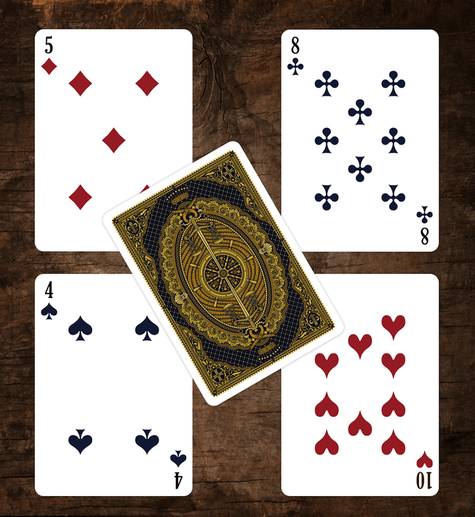 PlayingCardDecks.com-The Count of Monte Cristo Playing Cards EPCC