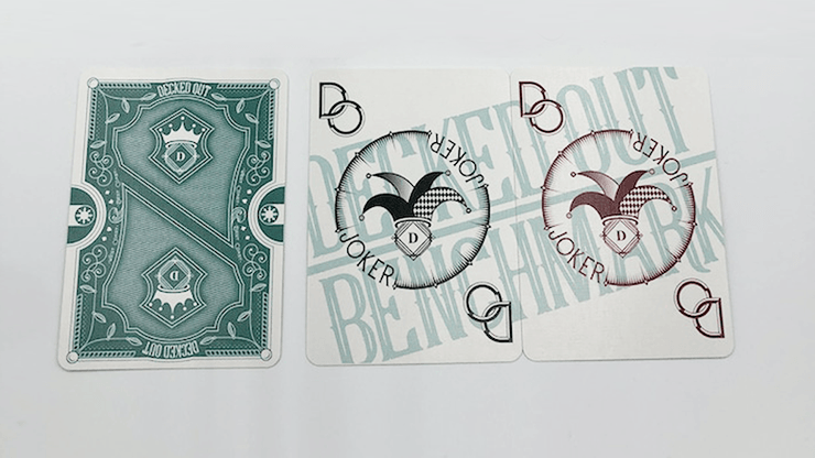 PlayingCardDecks.com-Benchmark Teal Playing Cards USPCC