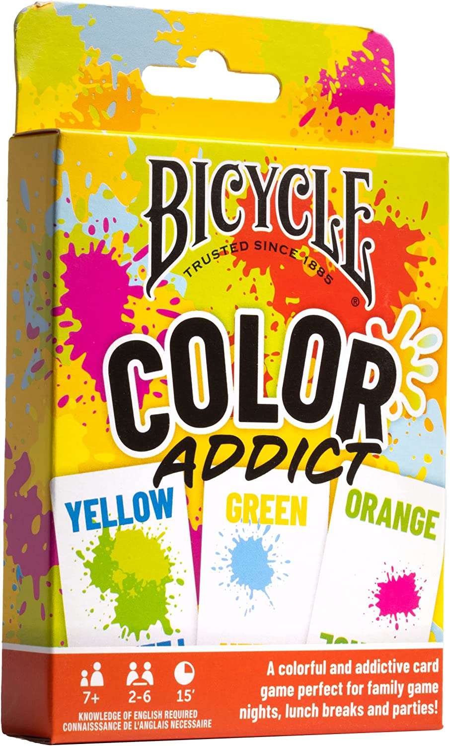 PlayingCardDecks.com-Bicycle Color Addict Card Game
