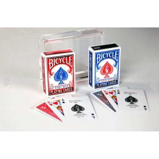 PlayingCardDecks.com-Bicycle Rider Back Mini Playing Cards Deluxe 2 Deck Set