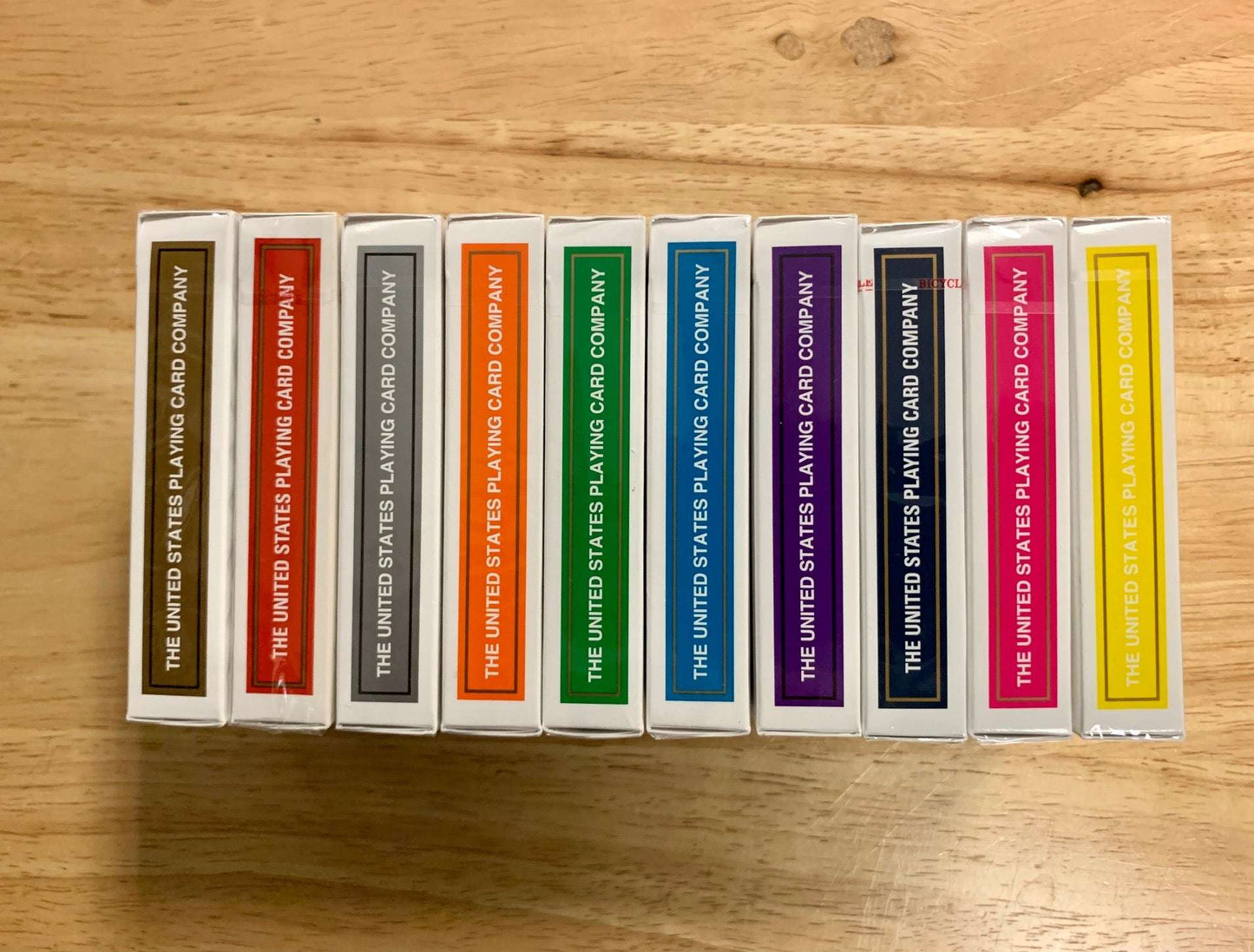 PlayingCardDecks.com-Bicycle Rider Back Playing Cards 10 Deck Set