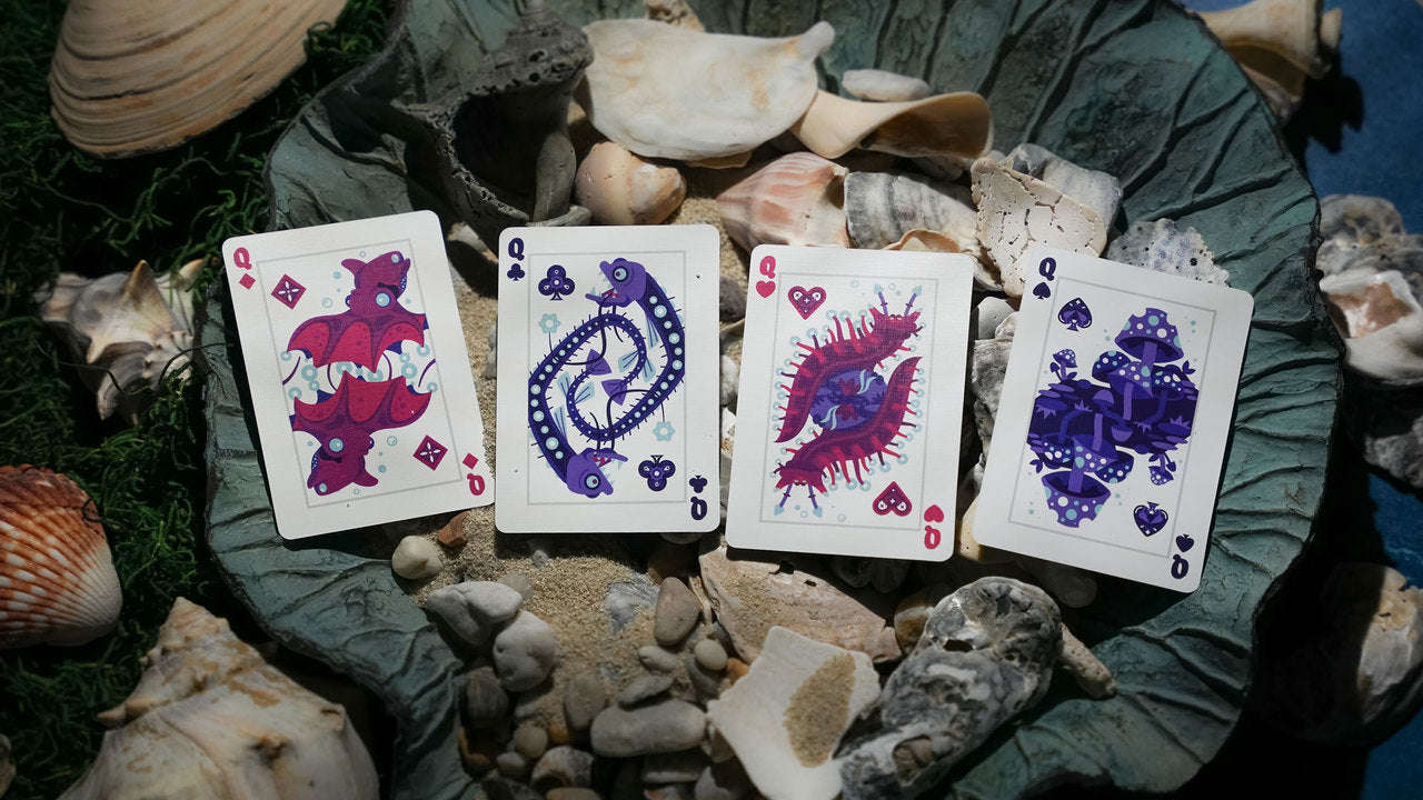 PlayingCardDecks.com-Bioluminescent Playing Cards