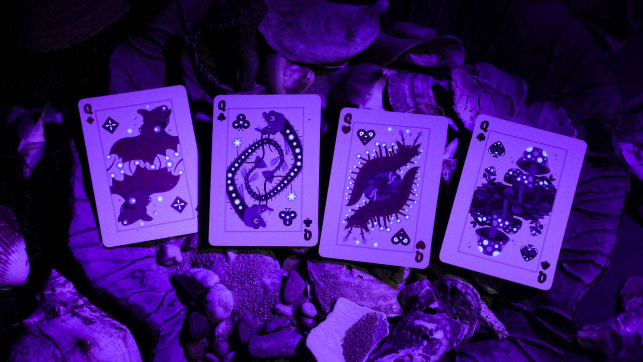 PlayingCardDecks.com-Bioluminescent Playing Cards