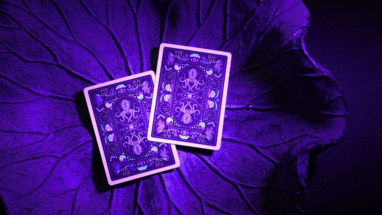 PlayingCardDecks.com-Bioluminescent Playing Cards