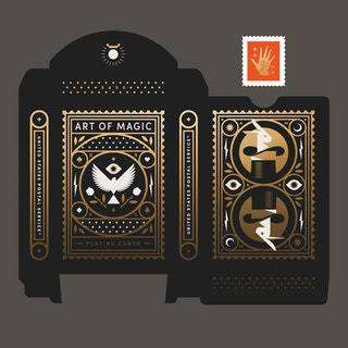 PlayingCardDecks.com-The Art of Magic Kit by USPS & USPCC