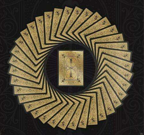 PlayingCardDecks.com-Black Gold Bicycle Playing Cards
