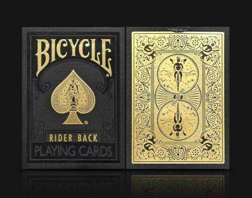 PlayingCardDecks.com-Black Gold Bicycle Playing Cards