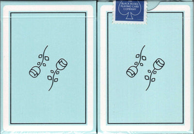 PlayingCardDecks.com-Black Roses Hotel v3 Playing Cards HCPC