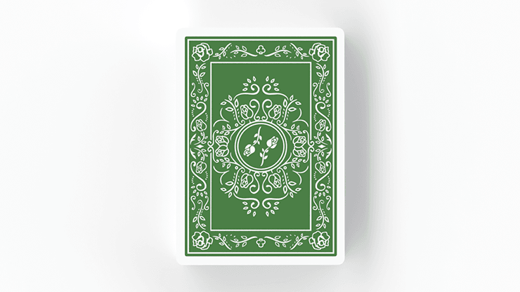 PlayingCardDecks.com-Black Roses Immergrun Playing Cards USPCC