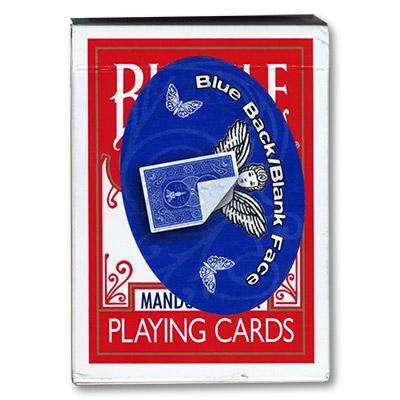 PlayingCardDecks.com-Blank Face 809 Bicycle Mandolin Back: Blue