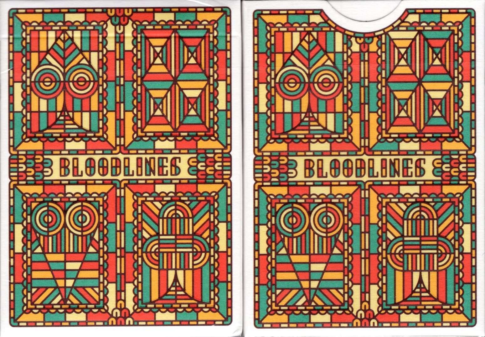 PlayingCardDecks.com-Bloodlines Playing Cards Cartamundi: Ruby