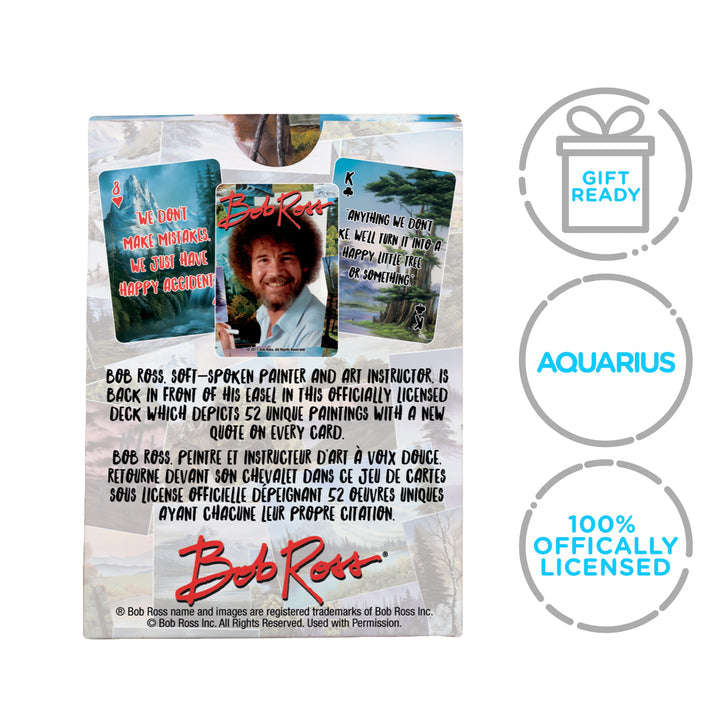 PlayingCardDecks.com-Bob Ross Quotes v1 Playing Cards Aquarius