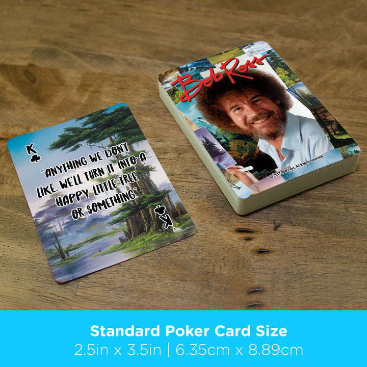 PlayingCardDecks.com-Bob Ross Quotes v1 Playing Cards Aquarius