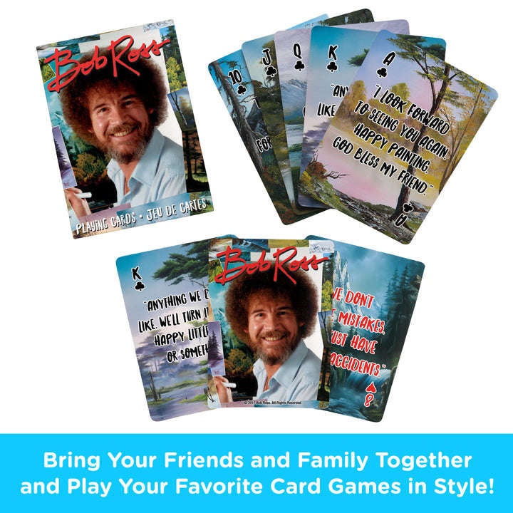 PlayingCardDecks.com-Bob Ross Quotes v1 Playing Cards Aquarius