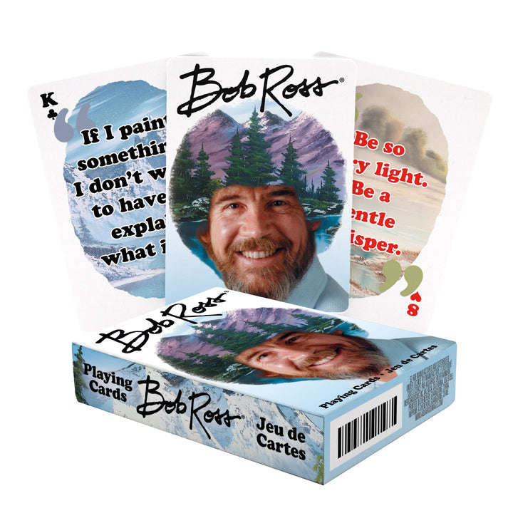 PlayingCardDecks.com-Bob Ross Quotes v2 Playing Cards Aquarius