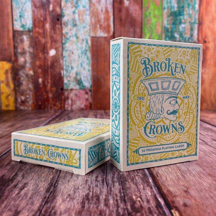 PlayingCardDecks.com-Broken Crowns Playing Cards USPCC