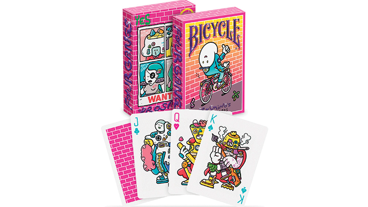 PlayingCardDecks.com-Brosmind's Four Gangs Bicycle Playing Cards