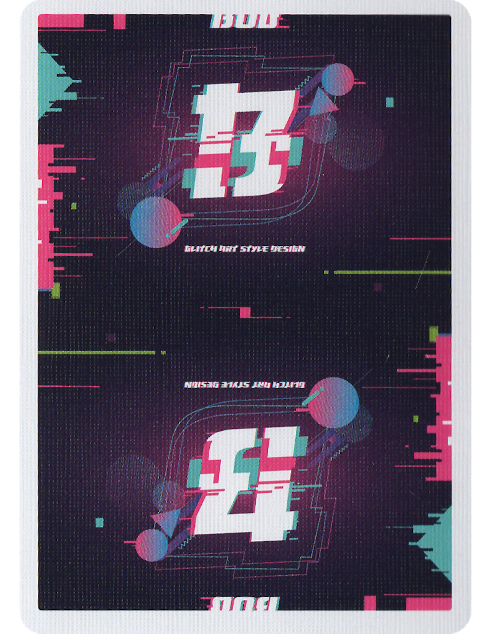 PlayingCardDecks.com-Bug Glitch Playing Cards USPCC
