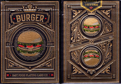 PlayingCardDecks.com-Burger Playing Cards Poker TPCC