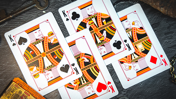 PlayingCardDecks.com-Burger Playing Cards Poker TPCC
