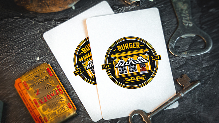PlayingCardDecks.com-Burger Playing Cards Poker TPCC