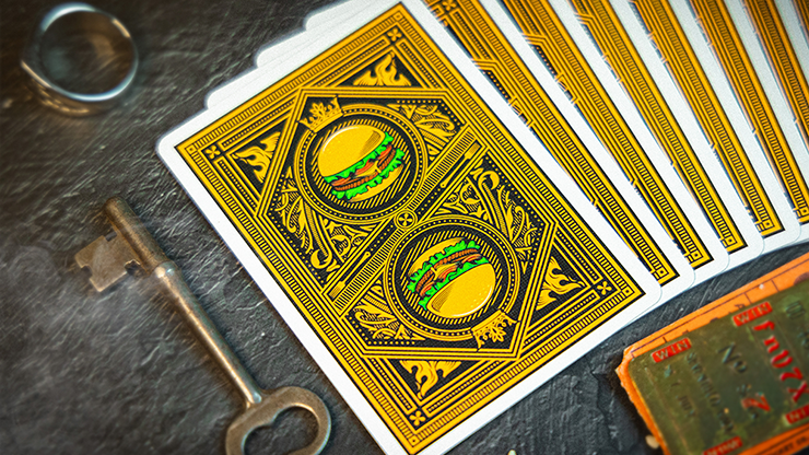 PlayingCardDecks.com-Burger Playing Cards Poker TPCC