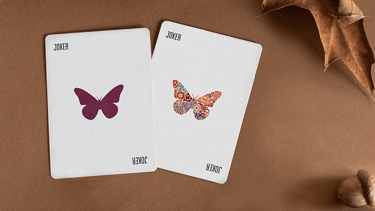 PlayingCardDecks.com-Butterfly Fall Marked Playing Cards Cartamundi