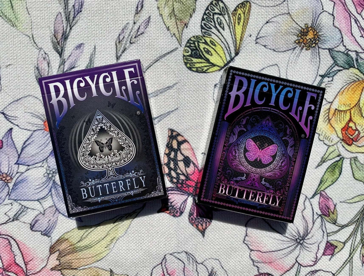 PlayingCardDecks.com-Butterfly Gilded Bicycle Playing Cards