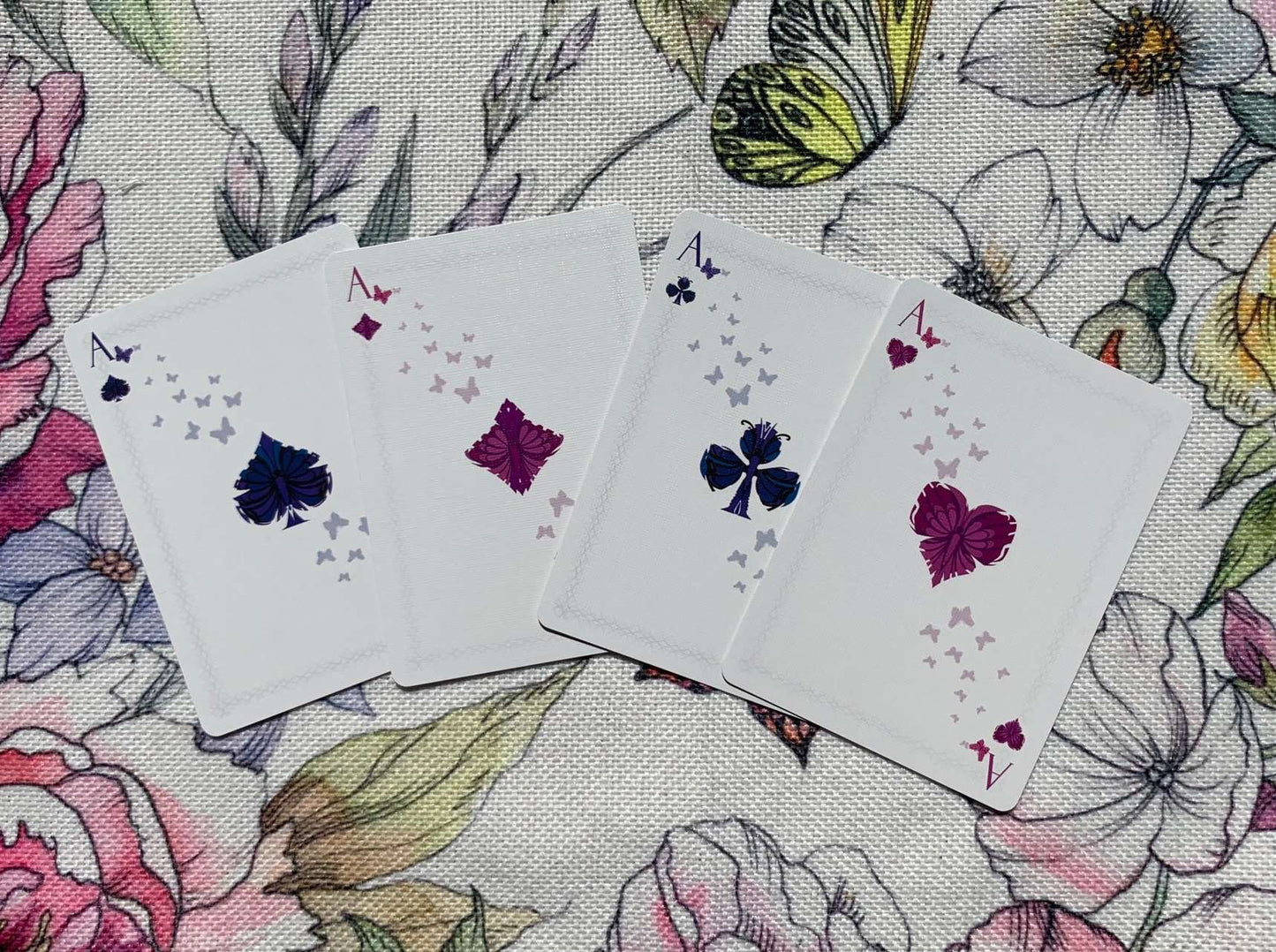 PlayingCardDecks.com-Butterfly Gilded Bicycle Playing Cards