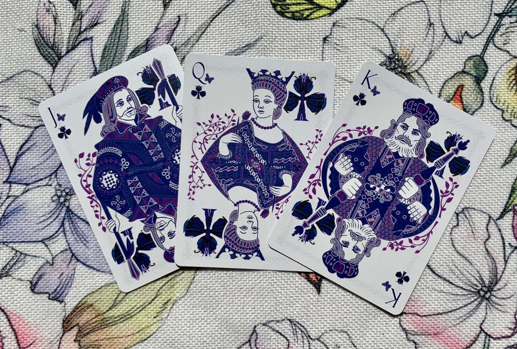 PlayingCardDecks.com-Butterfly Gilded Bicycle Playing Cards