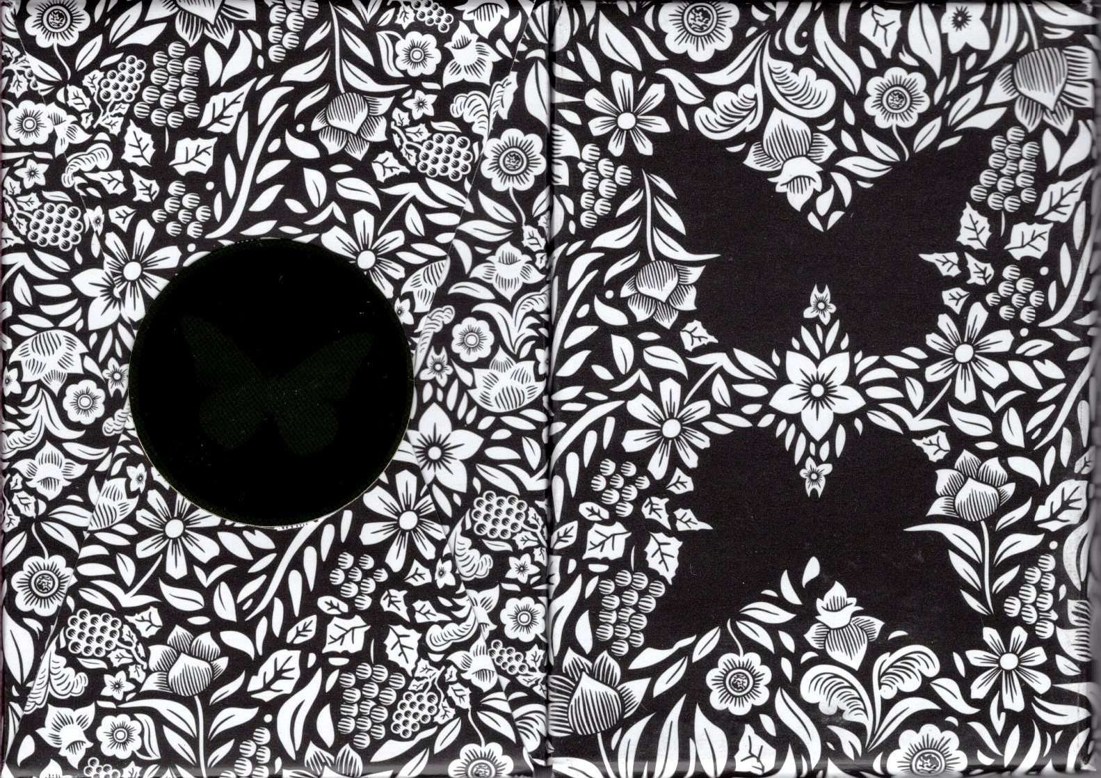 PlayingCardDecks.com-Butterfly Gold Gilded Playing Cards Cartamundi: Unmarked