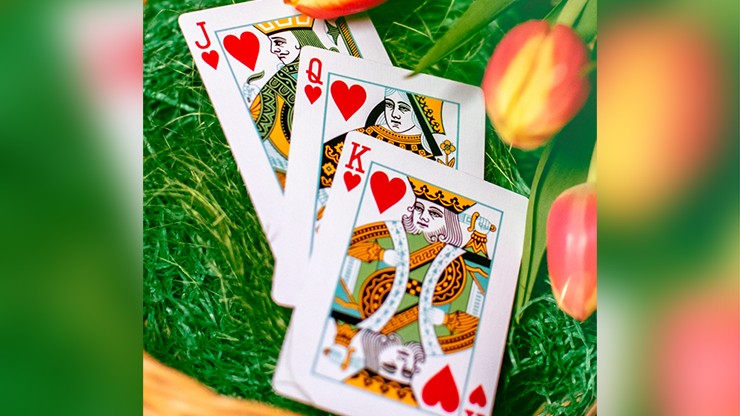 PlayingCardDecks.com-Butterfly Spring Marked Playing Cards Cartamundi