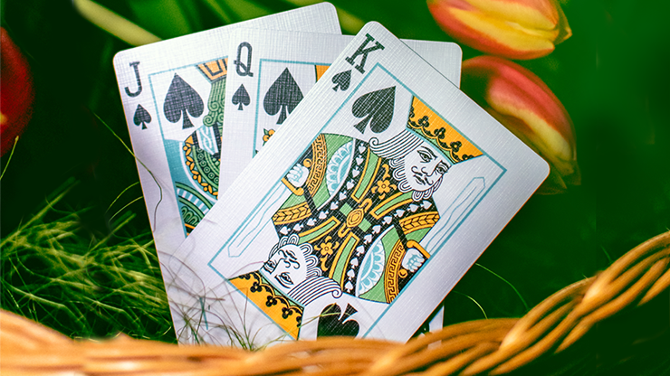 PlayingCardDecks.com-Butterfly Spring Marked Playing Cards Cartamundi
