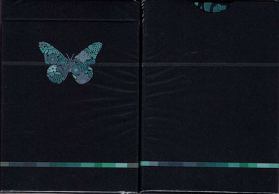 PlayingCardDecks.com-Butterfly Winter Marked Playing Cards Cartamundi