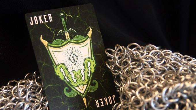 PlayingCardDecks.com-Draconian Wildfire Playing Cards LPCC