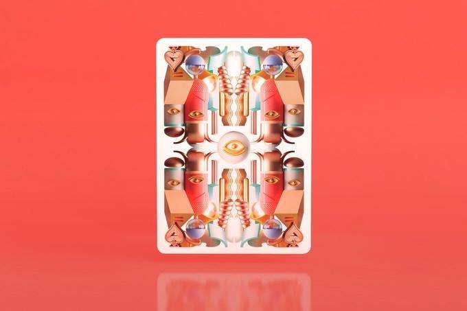 PlayingCardDecks.com-Surrealism Bicycle Playing Cards