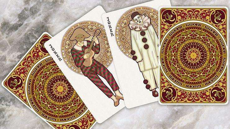 PlayingCardDecks.com-NOUVEAU Bourgogne Playing Cards Deck EPCC