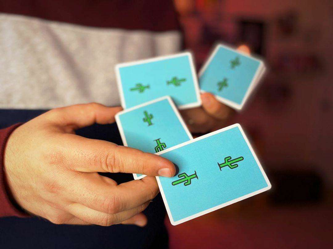 PlayingCardDecks.com-Cactus Desert Casino Playing Cards USPCC