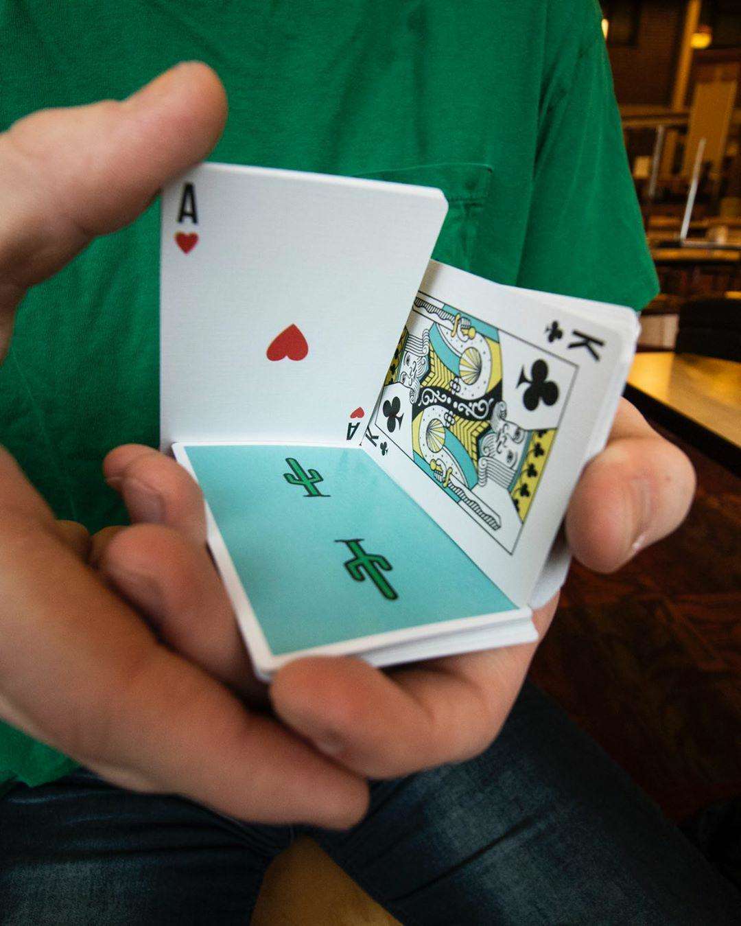 PlayingCardDecks.com-Cactus Desert Casino Playing Cards USPCC