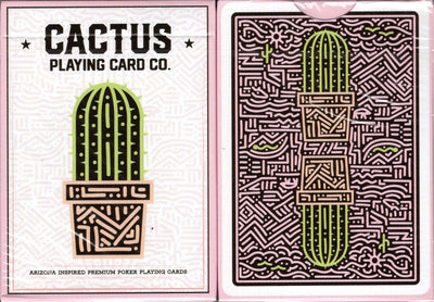 PlayingCardDecks.com-Cactus Pink Quartz Marked Playing Cards USPCC
