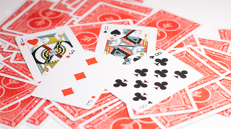 PlayingCardDecks.com-Cactus Standards Red Playing Cards USPCC