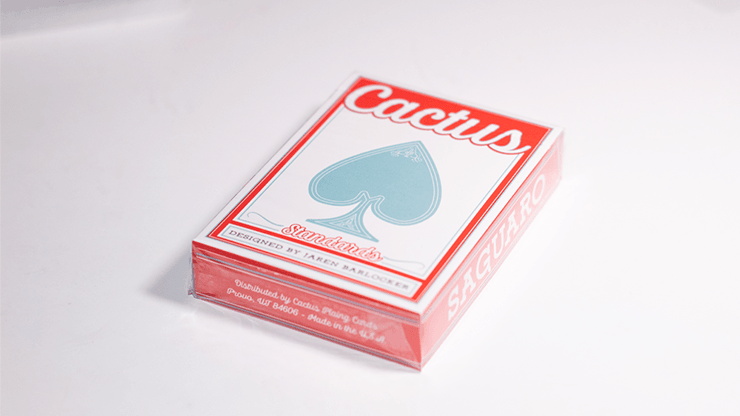 PlayingCardDecks.com-Cactus Standards Red Playing Cards USPCC